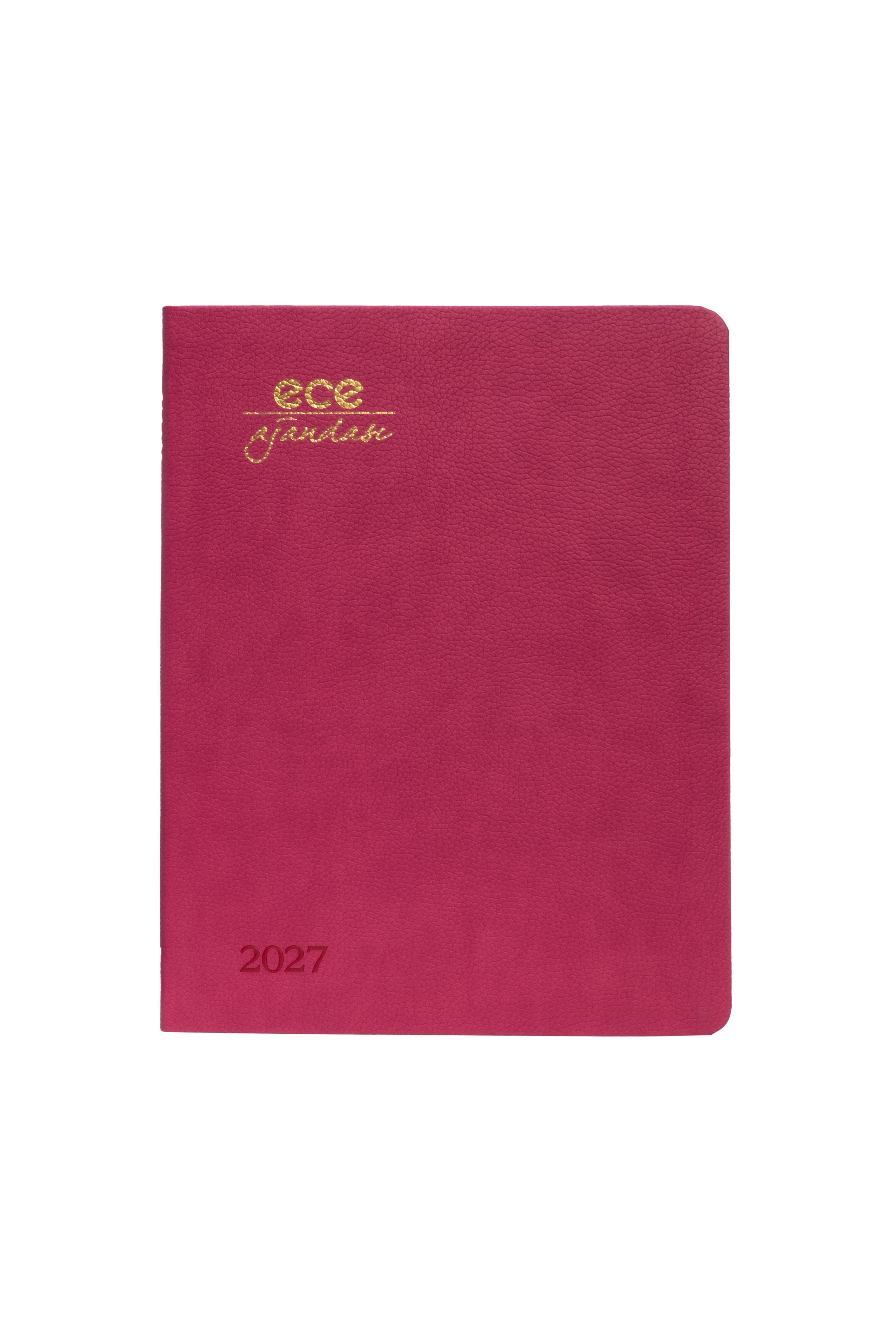 Ece-Alaçatı 2027 Koyu Pembe Haftalık 18,5X23,5