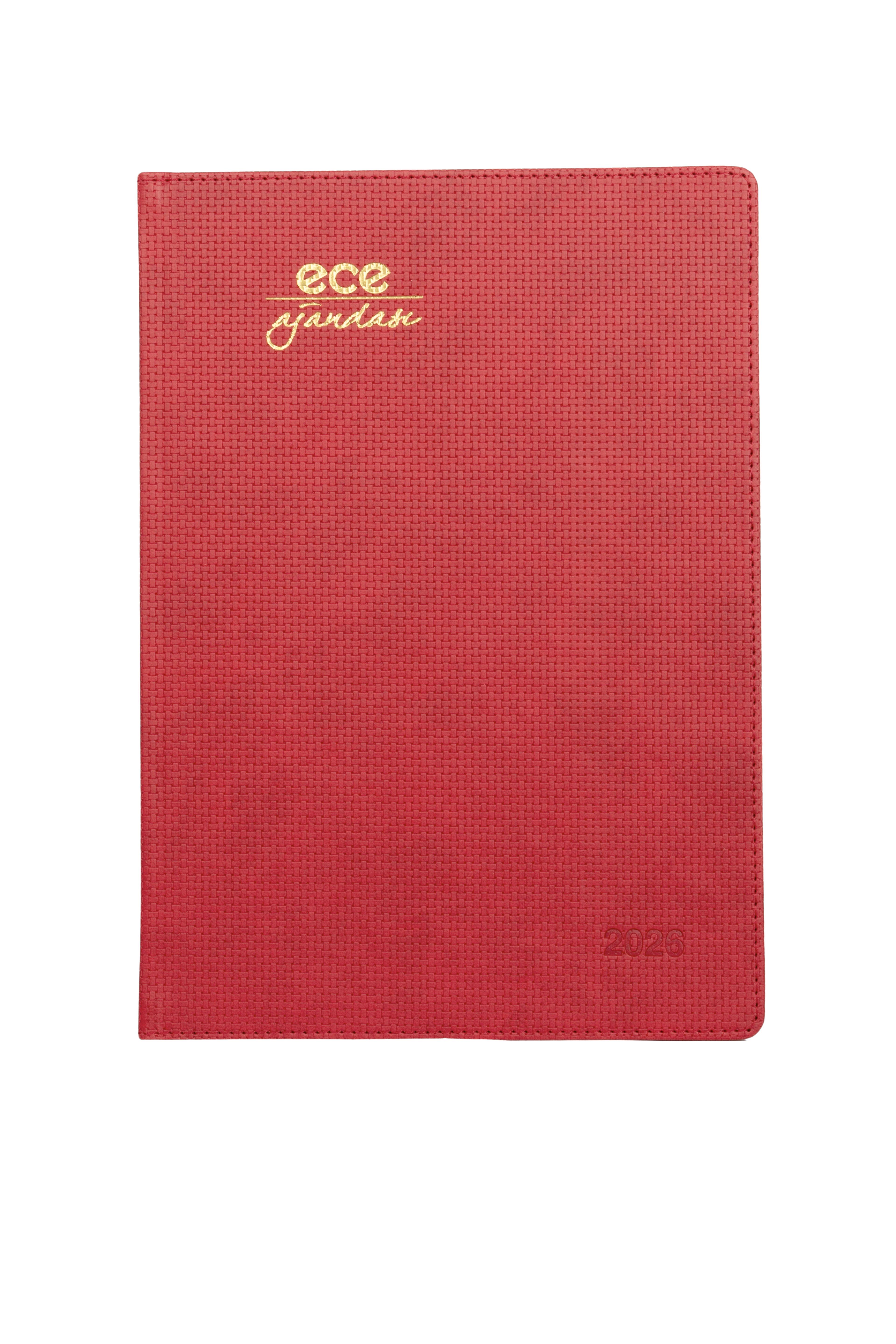 Ece-Çeşme Kırmızı Haftalık 19,5x28 2026