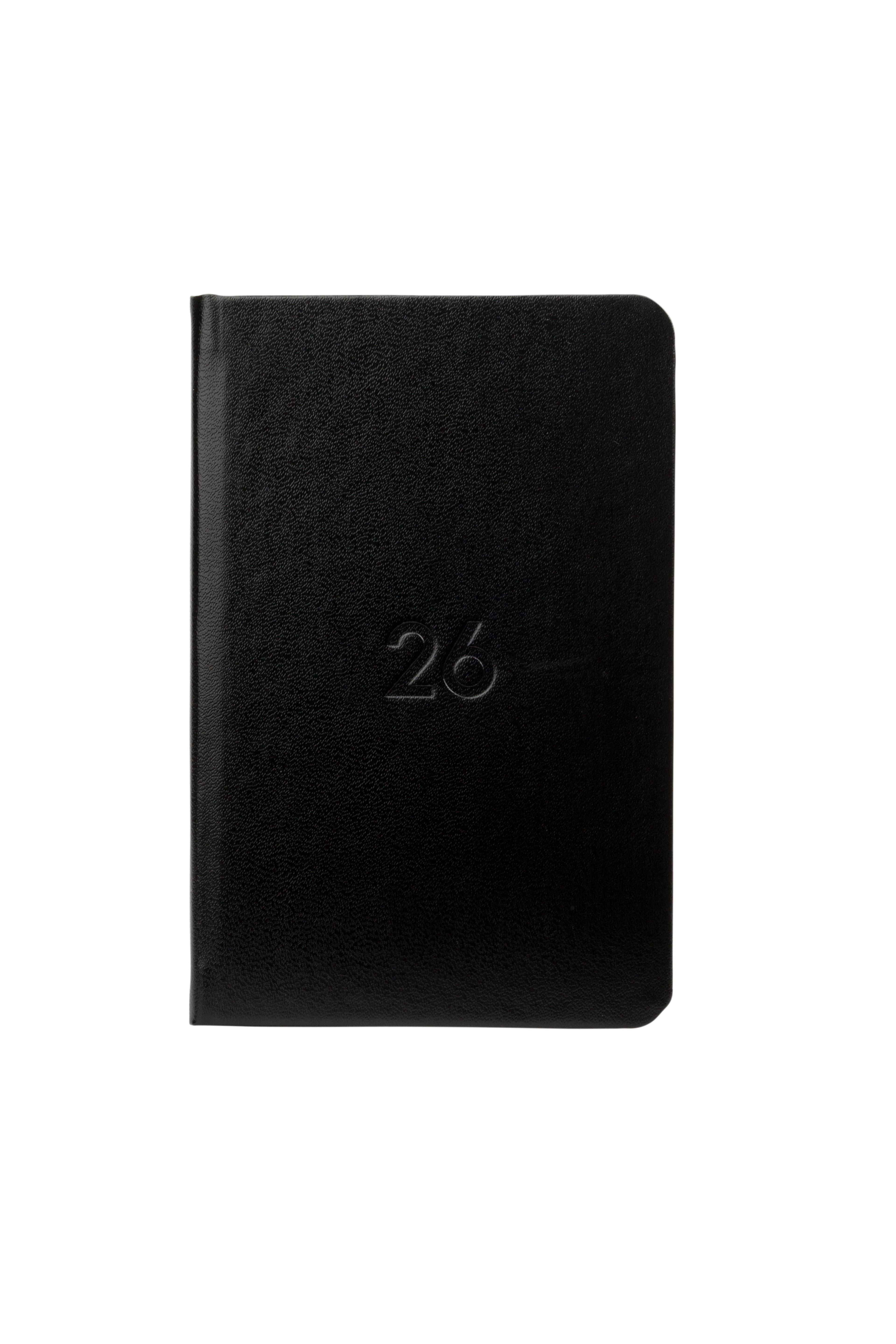 Ece-Tünel Siyah Düz Haftalık 9x14 2026