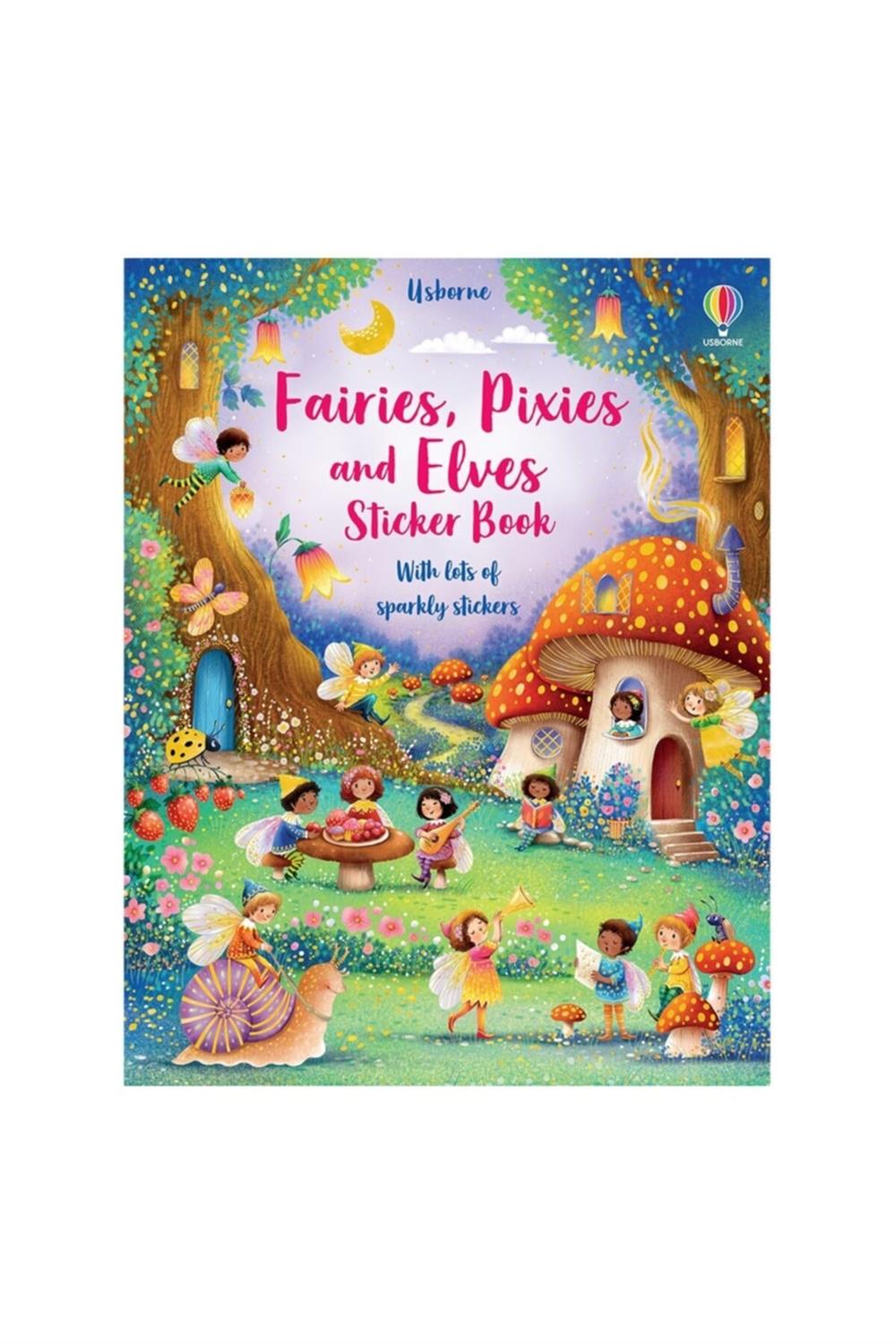 Faırıes, Pıxıes And Elves Stıcker Book