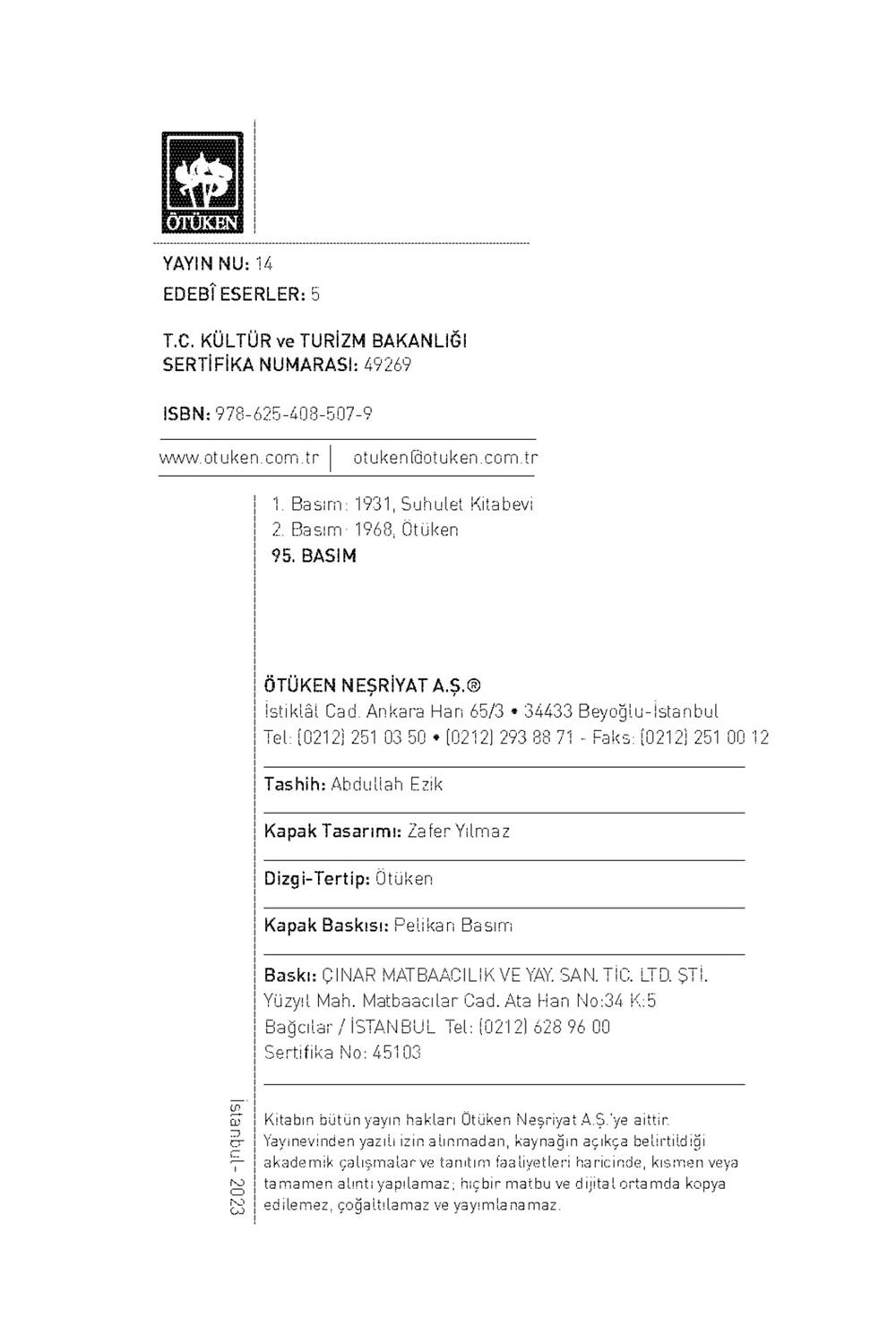 Fatih Harbiye / Peyami Safa