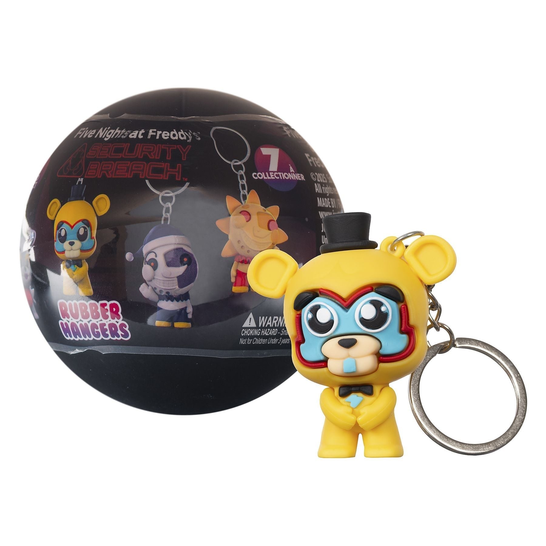 Five Nights At Freddy S Security Breach Rubber Hangers Anahtarlık