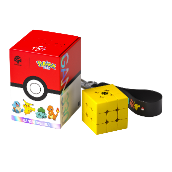 Gan Pokemon Pikachu Cube Yellow 3X3 Keychain