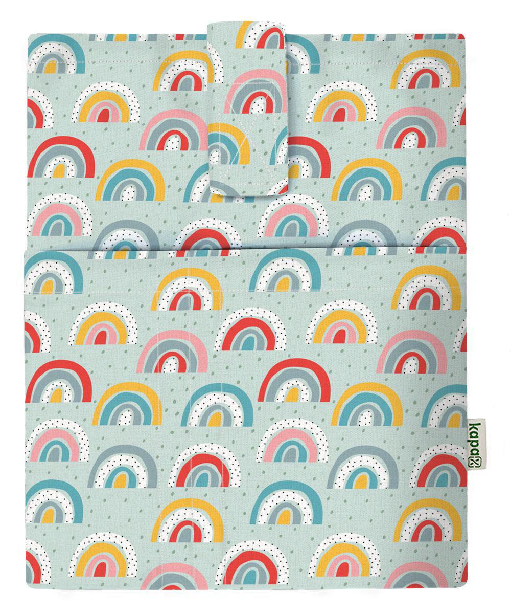 Gökkuşağı 175-Mona Cepli Kitap Kılıfı 20x25