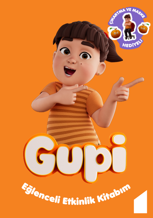 Gupi - Eğlenceli Etkinlik Kitabım