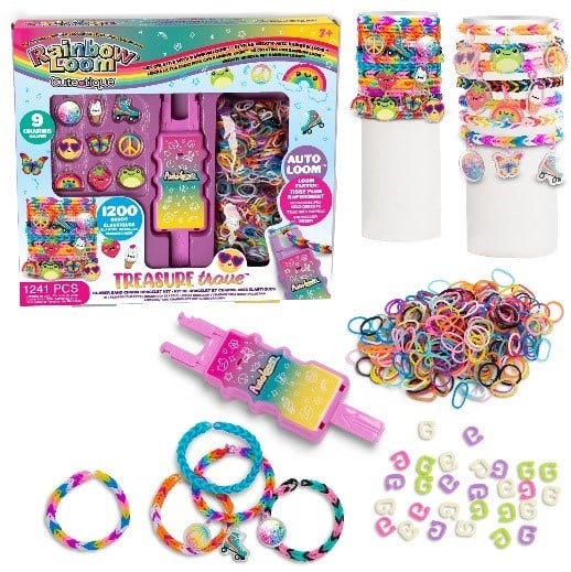 Hazine Sandığı Sevimli Aksesuar Seti A0186 Rainbow Loom