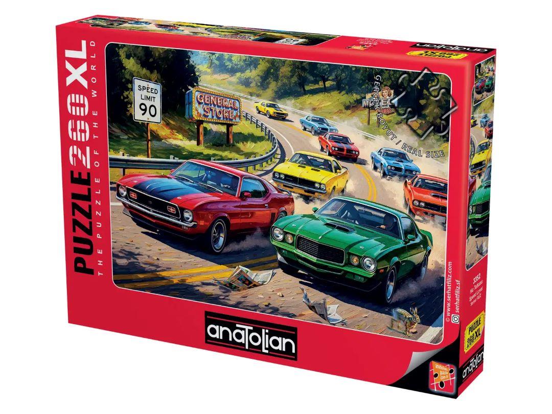 Hız Tutkusu 260 Parça XL Puzzle