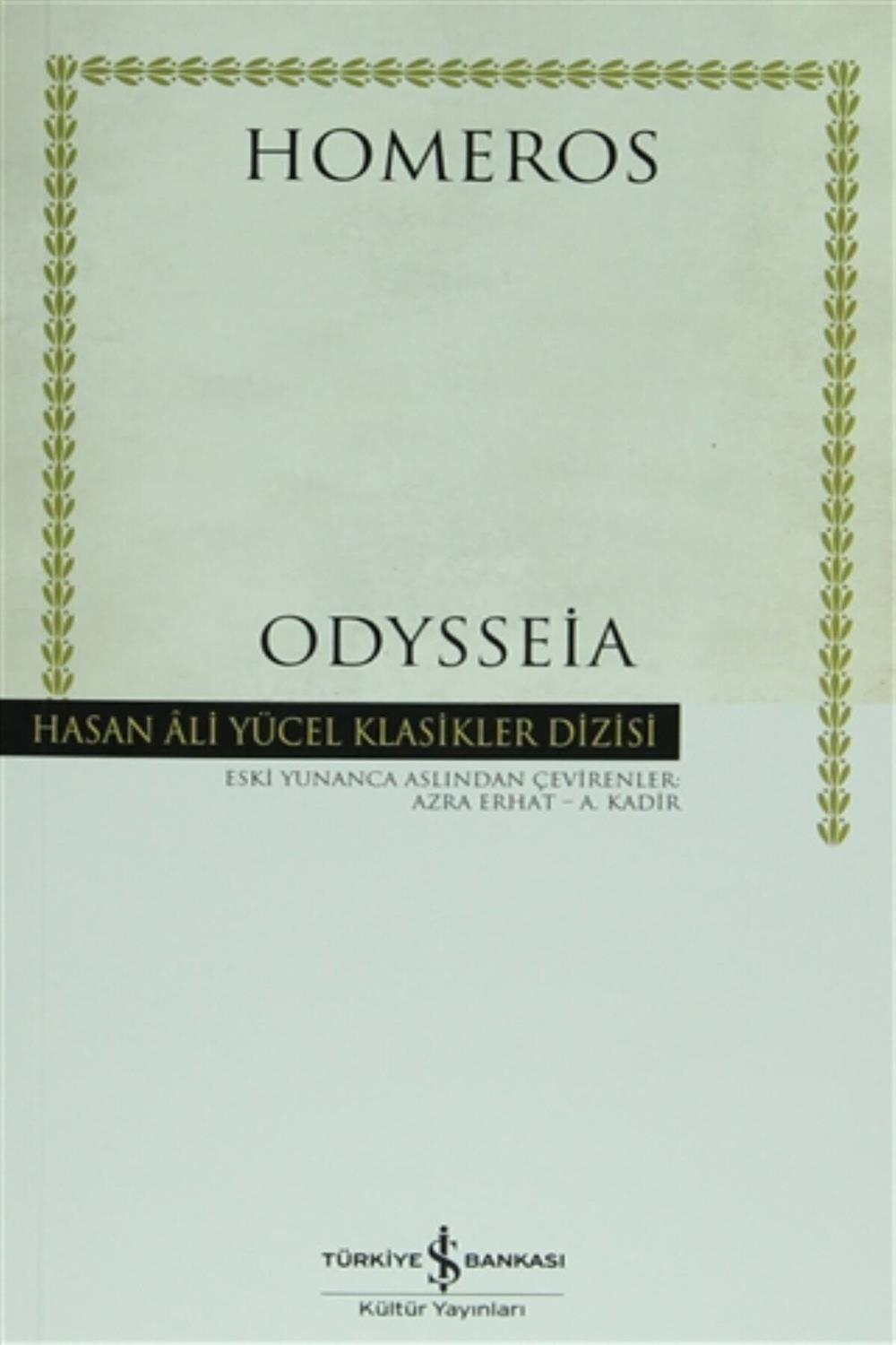 Homeros Odysseia Karton Kapak