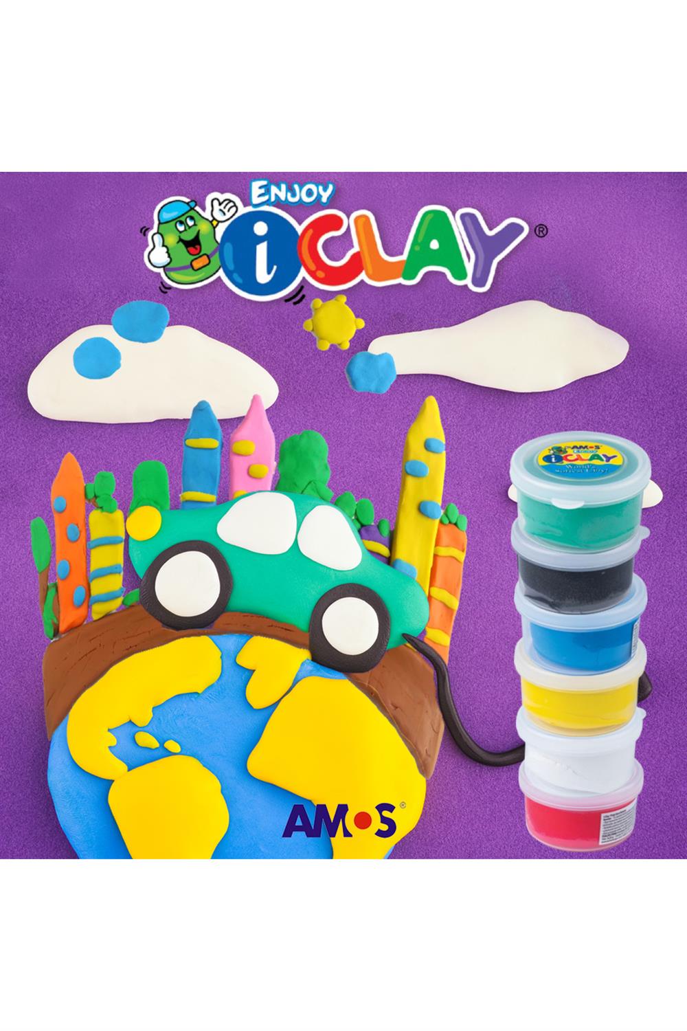 I-clay Proje Hamuru - 6lı Set