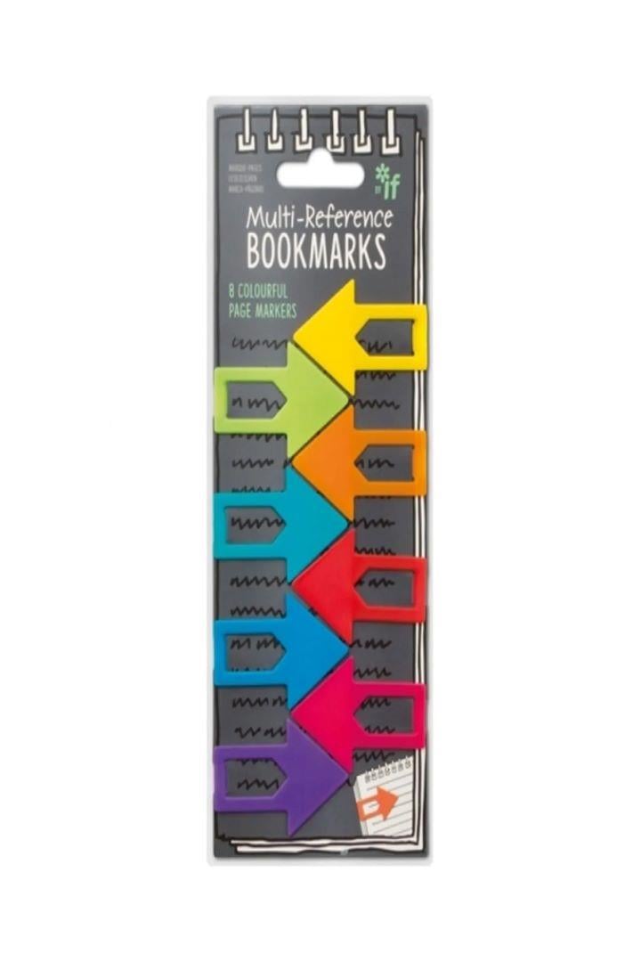 If 8 Adet Renkli Ok Kitap Ayracı