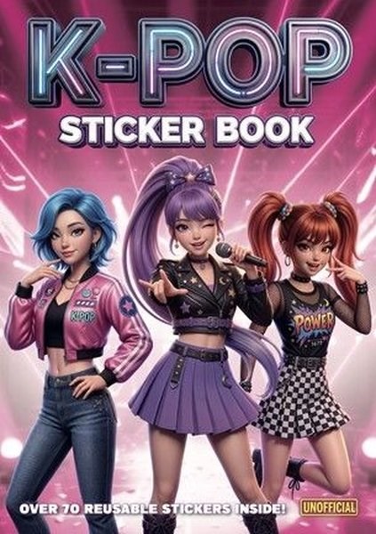 K-Pop Sticker Book - Unofficial