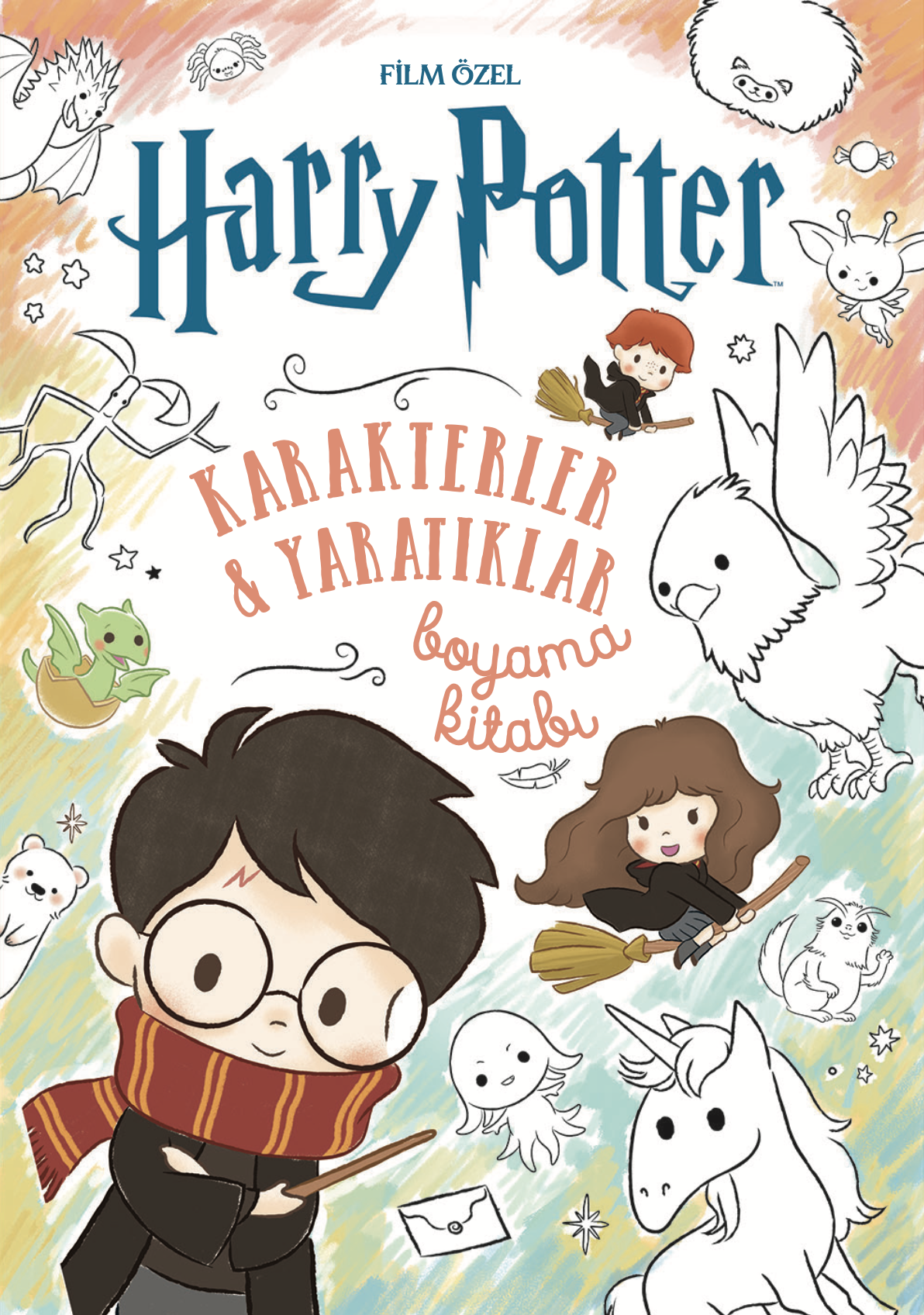 Karakterler Ve Yaratıklar Boyama Kitabı