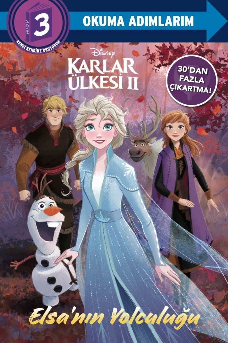 Karlar Ülkesi - Elsa'nın Yolculuğu -Okuma Adımlarım 3