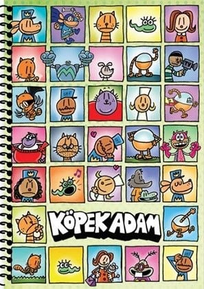 Köpek Adam Çizgili Defter