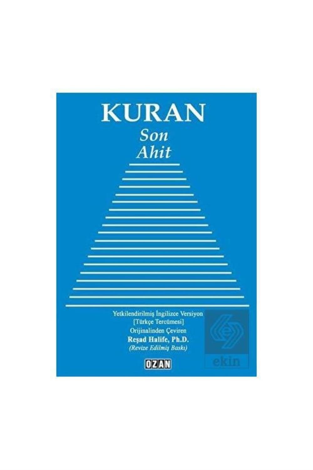 Kuran - Son Ahit - Reşad Halife 9786057569813