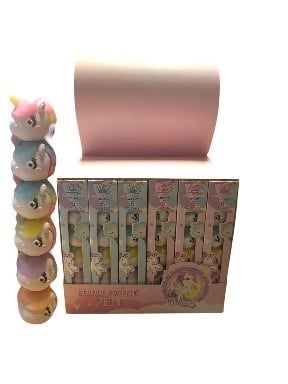 Makaron Unicorn Şekilli Fosforlu Kalem Pk.36