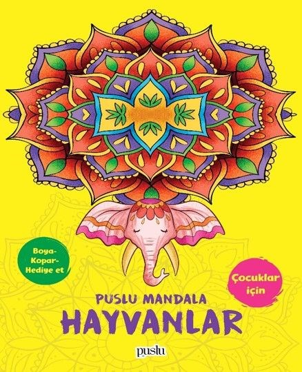 Mandala / Hayvanlar (Boya-Kopar-Hediye Et)