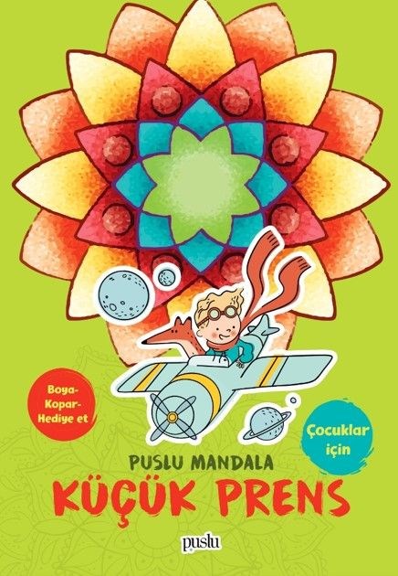 Mandala / Küçük Prens (Boya-Kopar-Hediye Et)