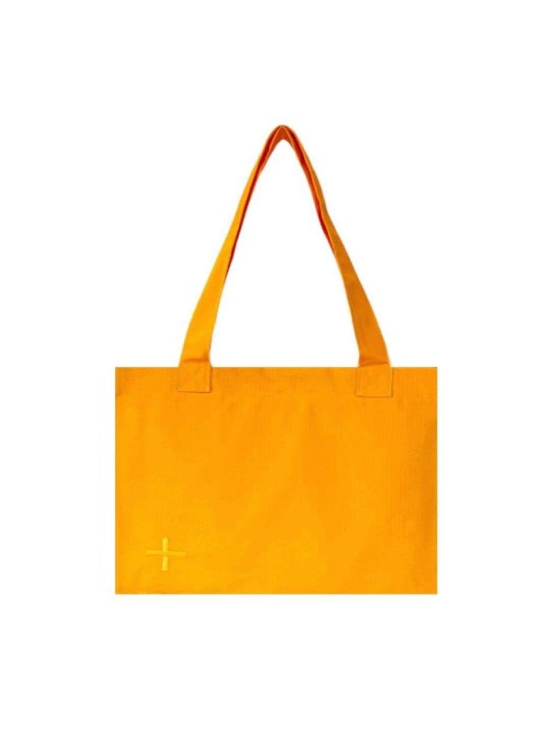 Maxı Cotton Bag Mustard Cy4041