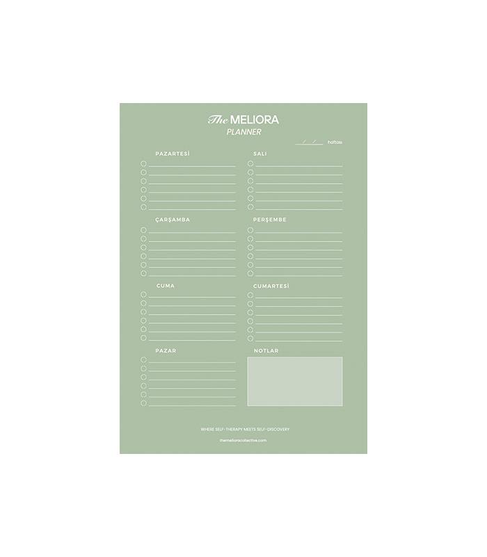Meliora Planner Yeşil