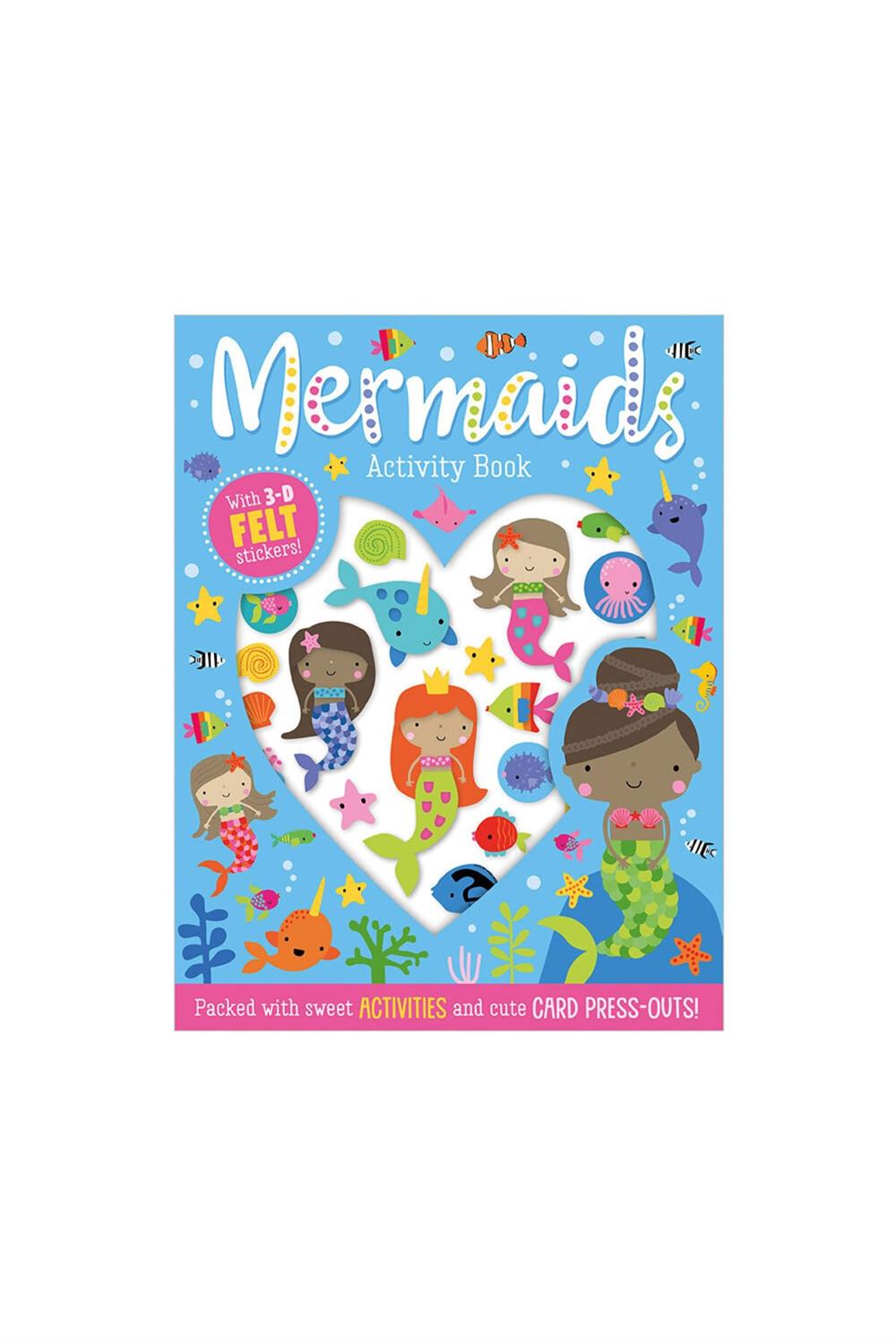 Mermaids Felt Sticker Activity Book Makebelieveideas Pub
