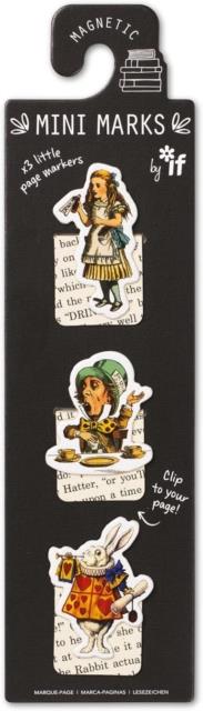 Mıknatıslı Mini Kitap Ayracı Alice 3 Adet