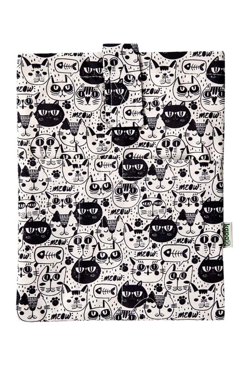Mona Cepli Kitap Kılıfı - Kara Kedi