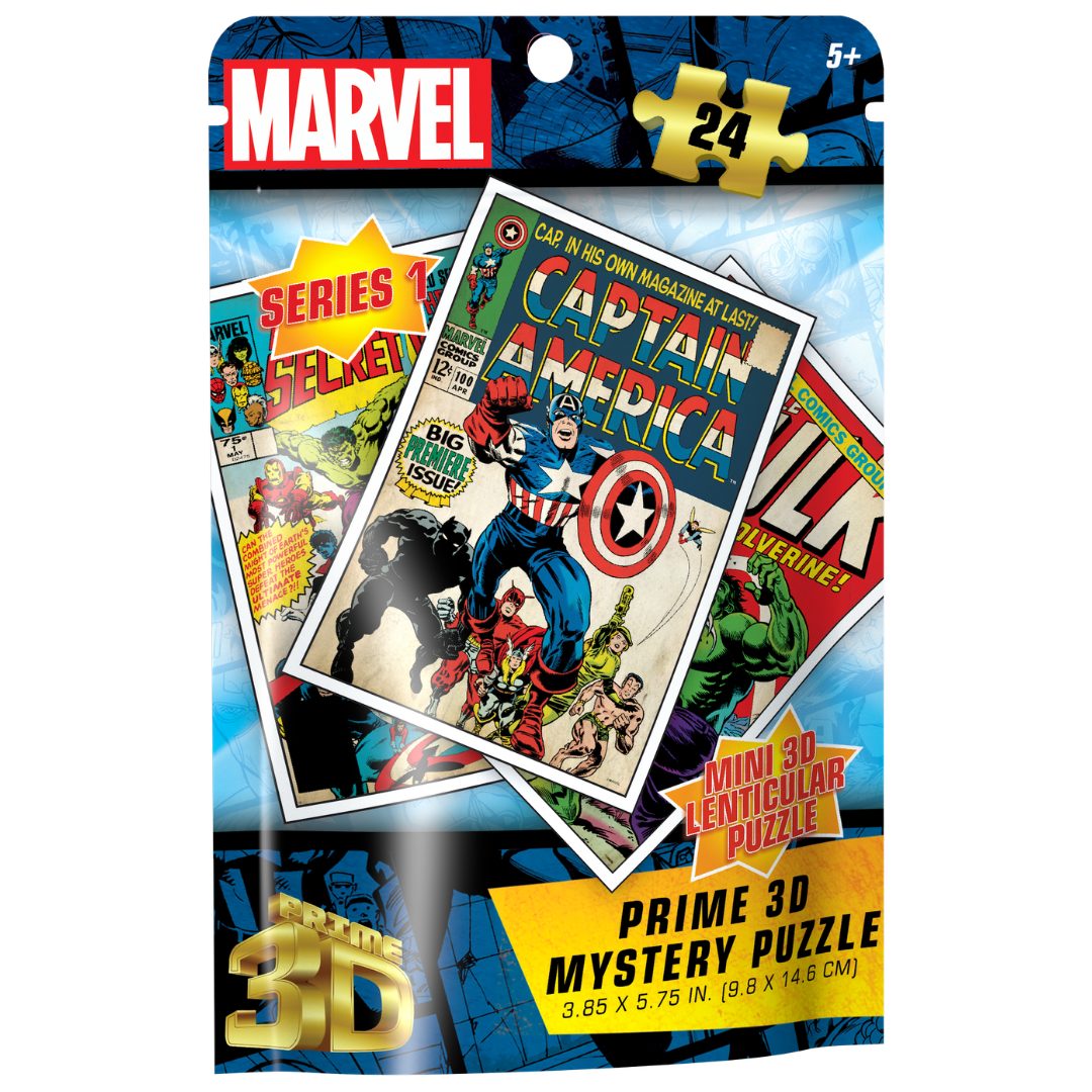 Mrvl Series 1 Prime 3D Mystery Puzzle 24 Parça