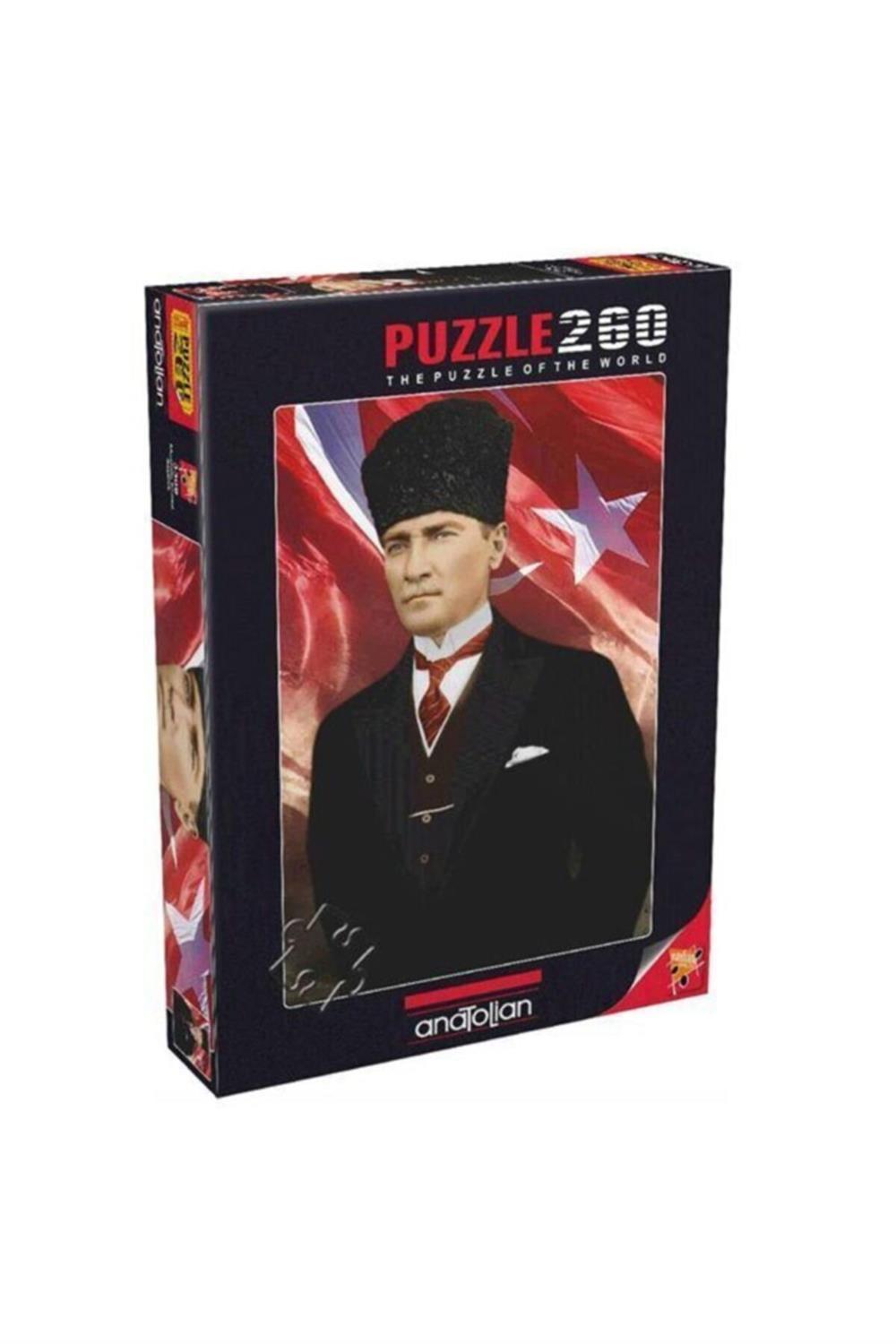Mustafa Kemal ATATÜRK / 260 Parçalık Puzzle, Kod:3309