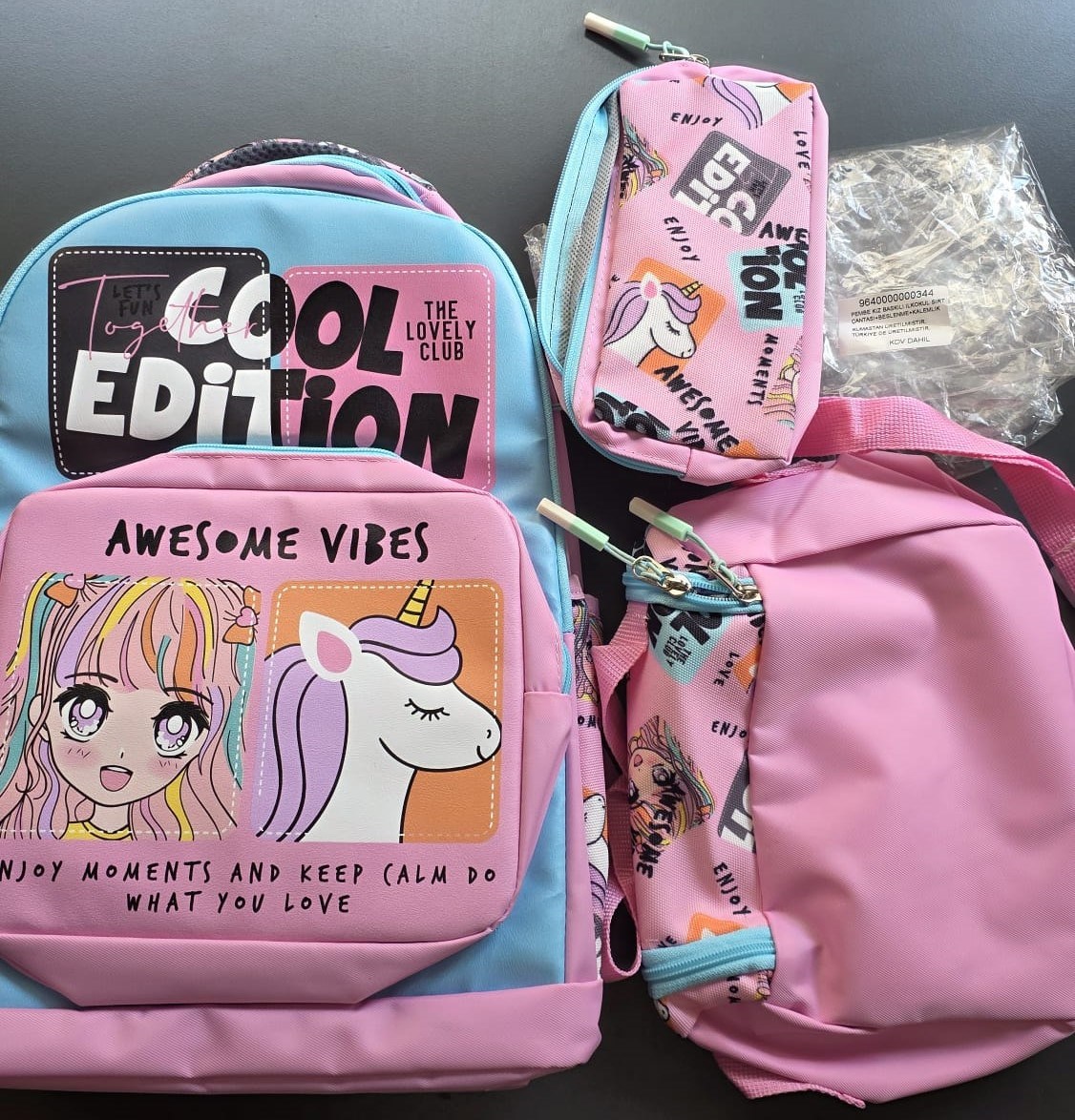 Okul Çantası Cool Edit Mavi 2512