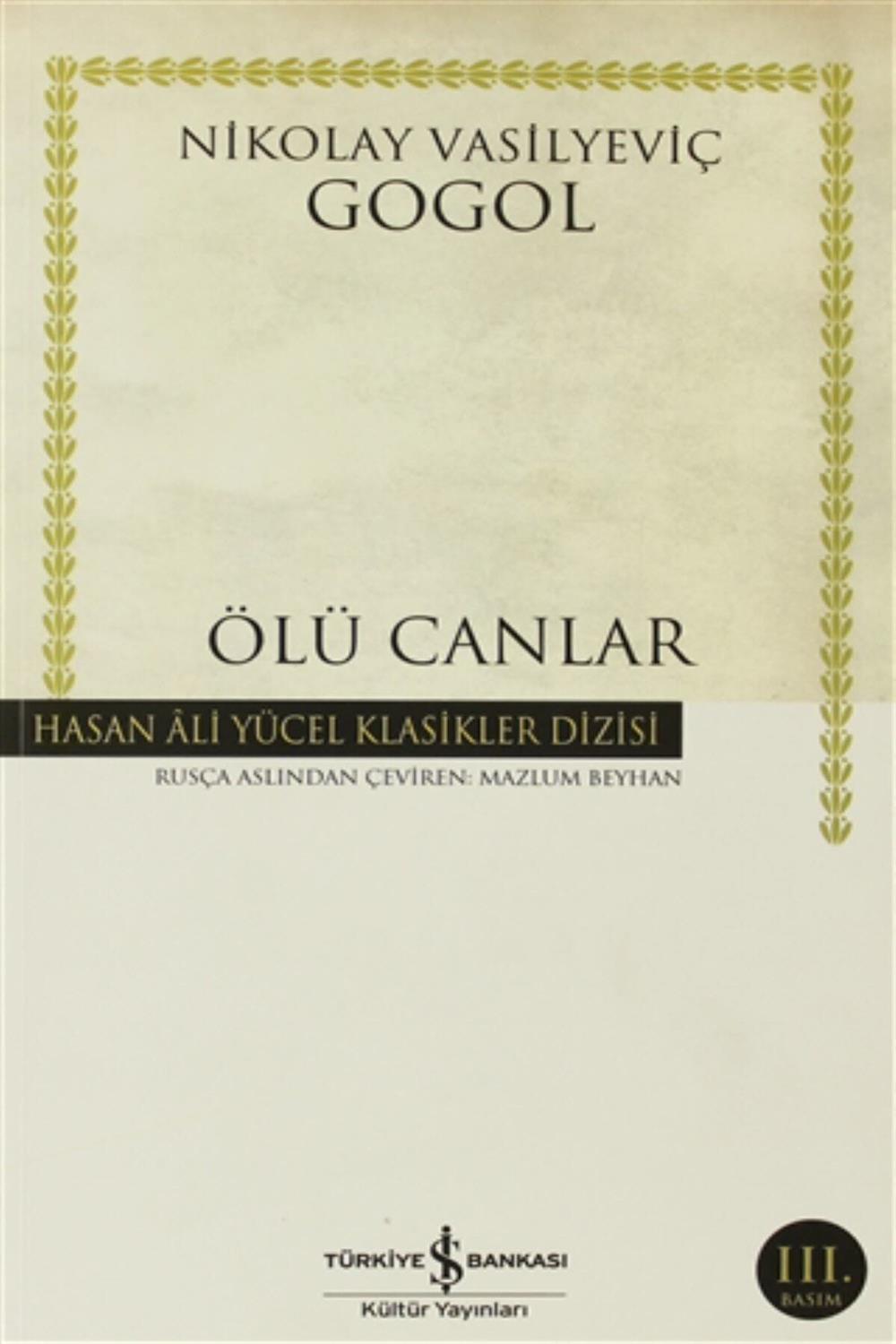 Ölü Canlar Gogol Yayınları