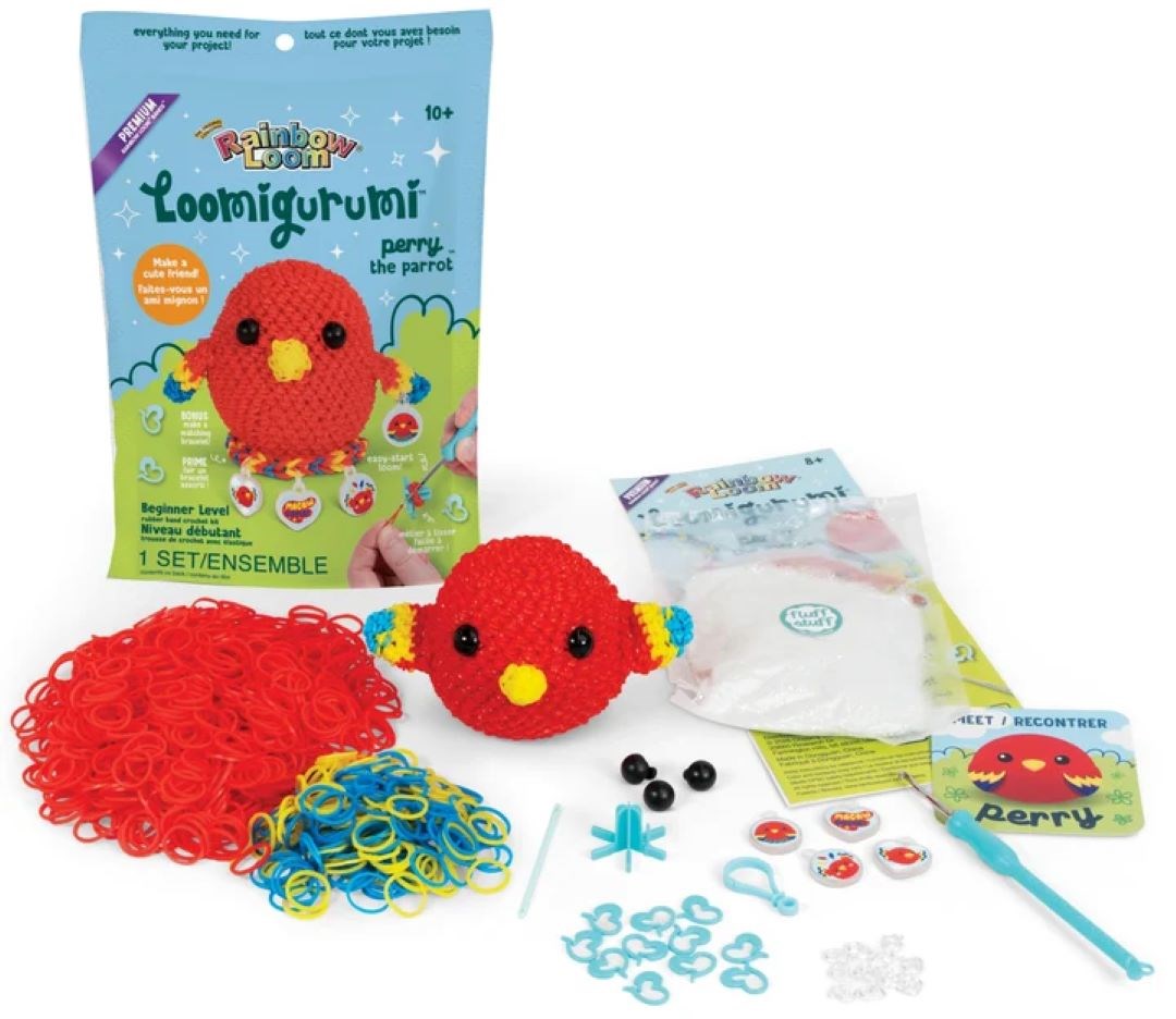 Örgü Figür Perry Kiti A0216 Rainbow Loom