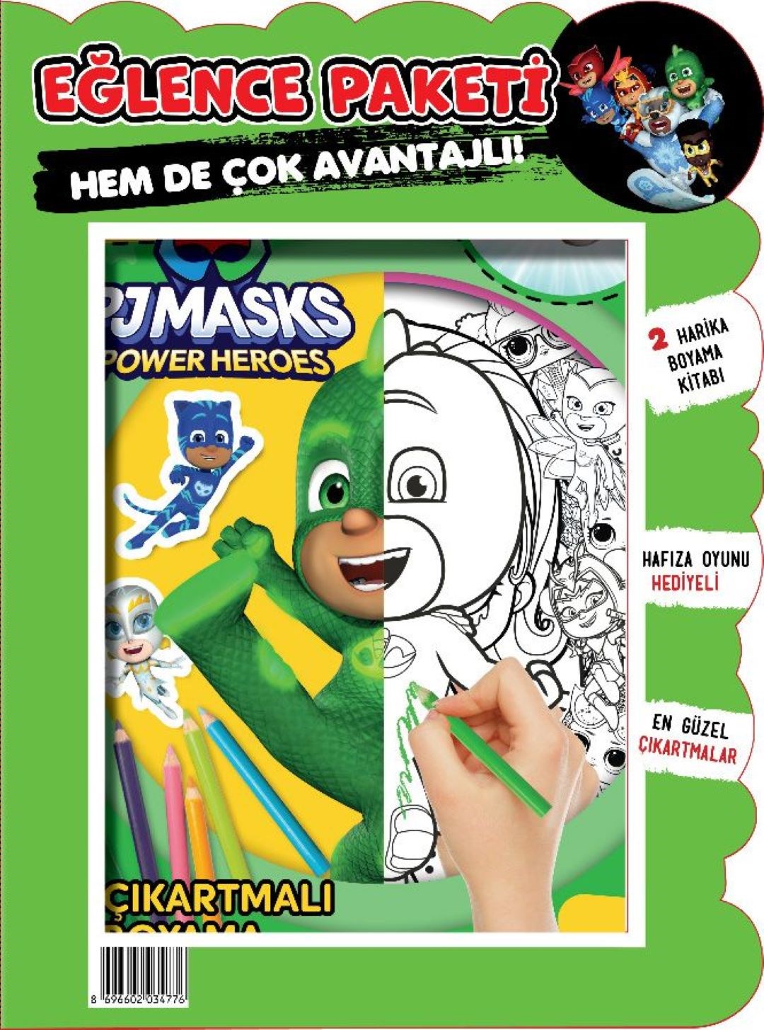 Pjmsks 2'li Boyama
