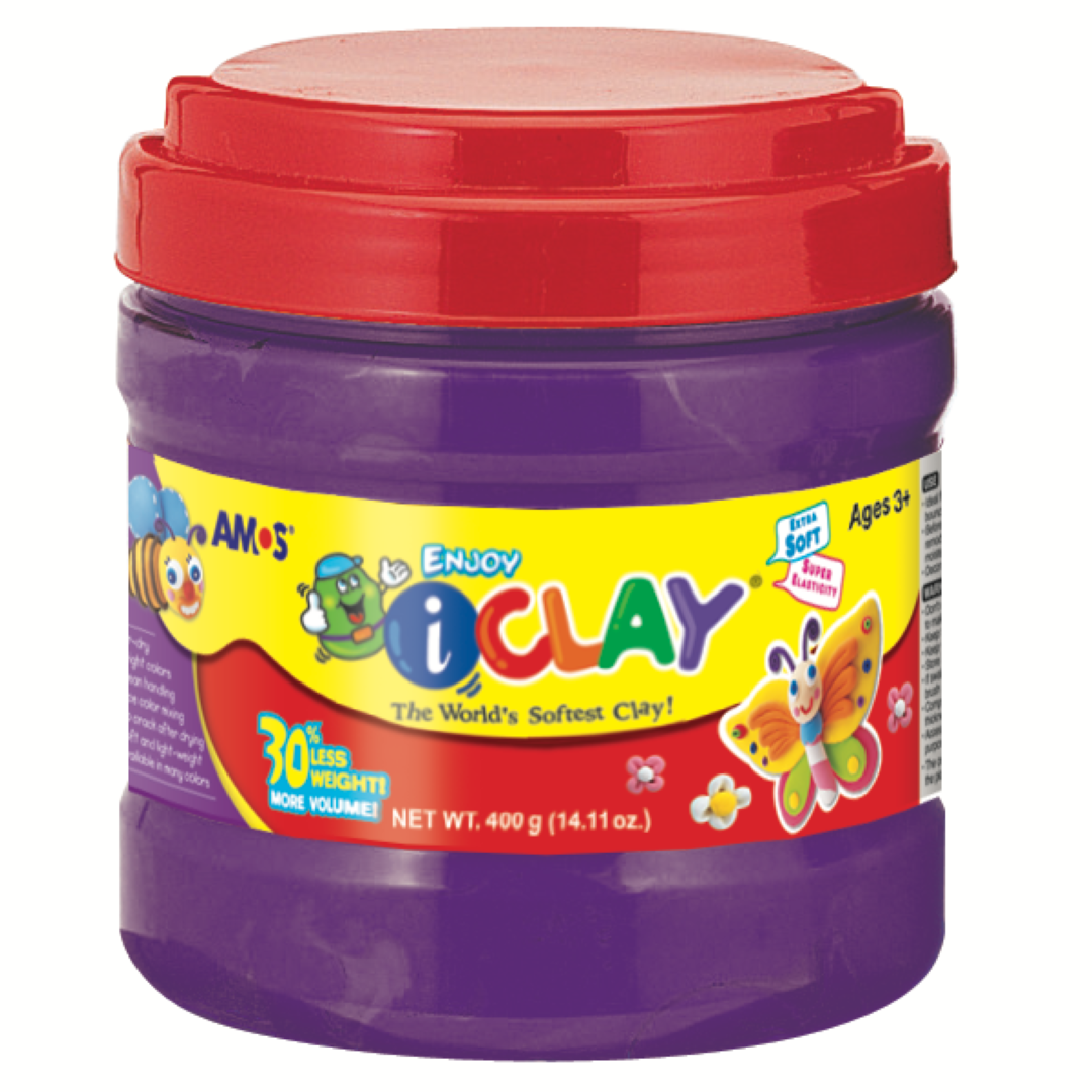 Proje Hamuru I Clay Mor 400 Gr Kavanoz