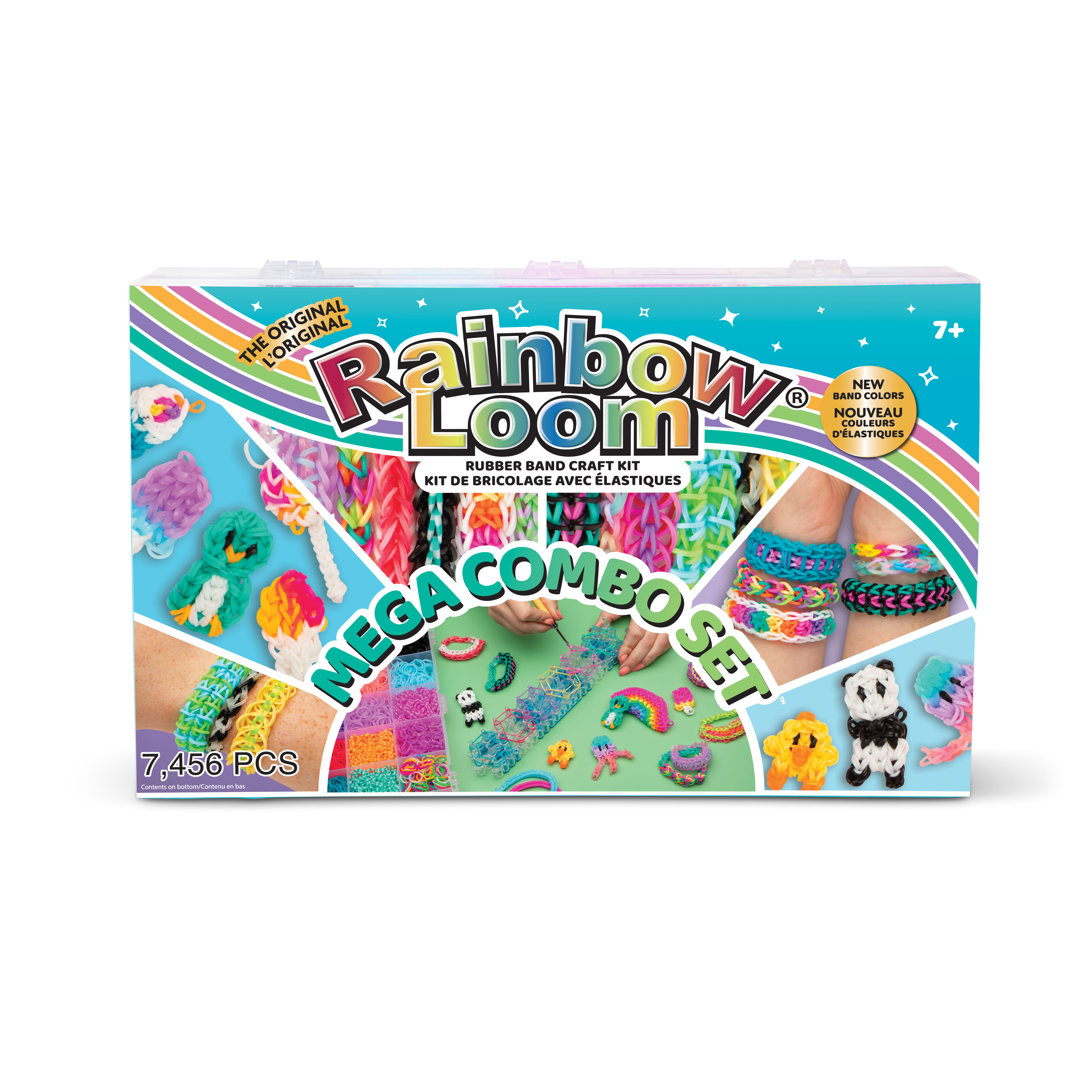 Rainbow Loom Mega Combo Set 7456 Pcs R0088