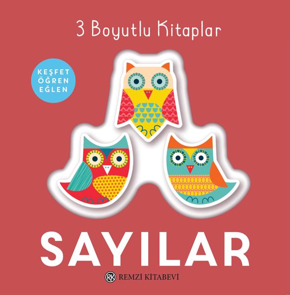 Sayılar-3 Boyutlu Kitaplar