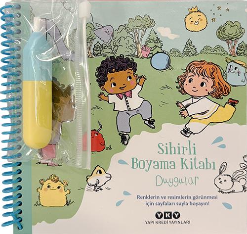 Sihirli Boyama Kitabı-Duygular (Ciltli)