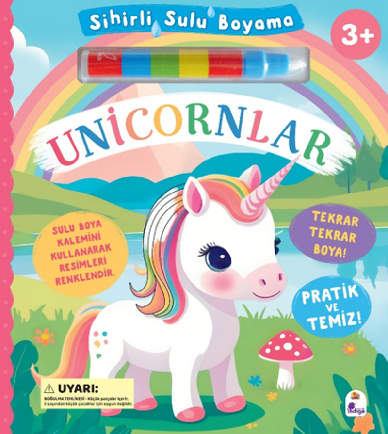 Sihirli Sulu Boyama - Unicornlar