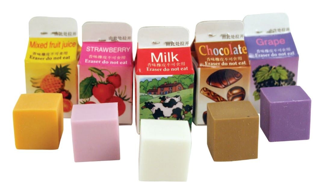 Silgi seti - Süt Kutusu 5'li