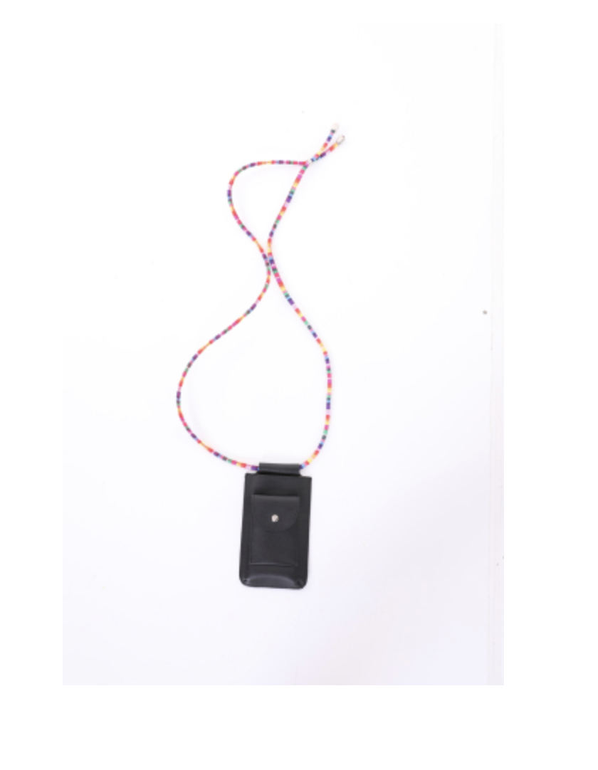 Sıyah Renkli İp Telefon Kabı
