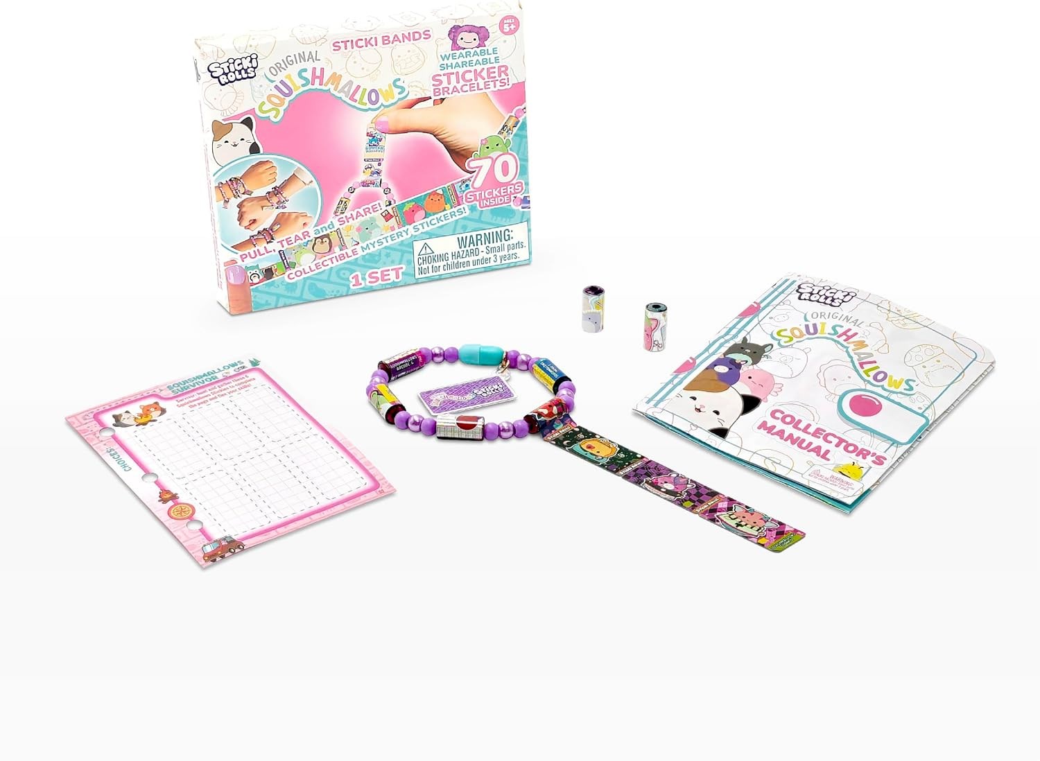 Squishmallows Çıkartma Bantları Srsm102 Sticki Rolls