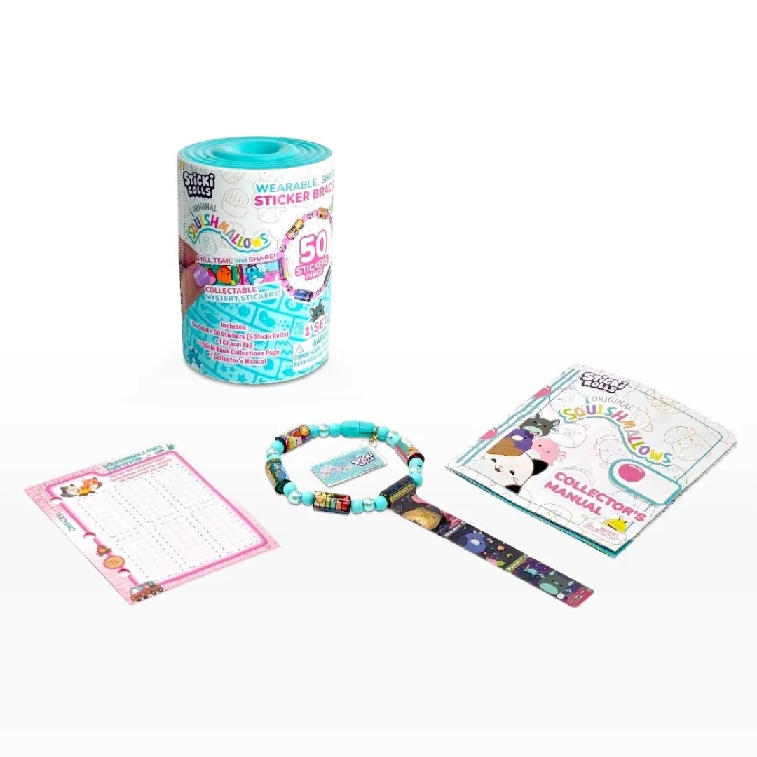 Squishmallows Kapsül Çıkartma Rulosu Srsm103 Sticki Rolls