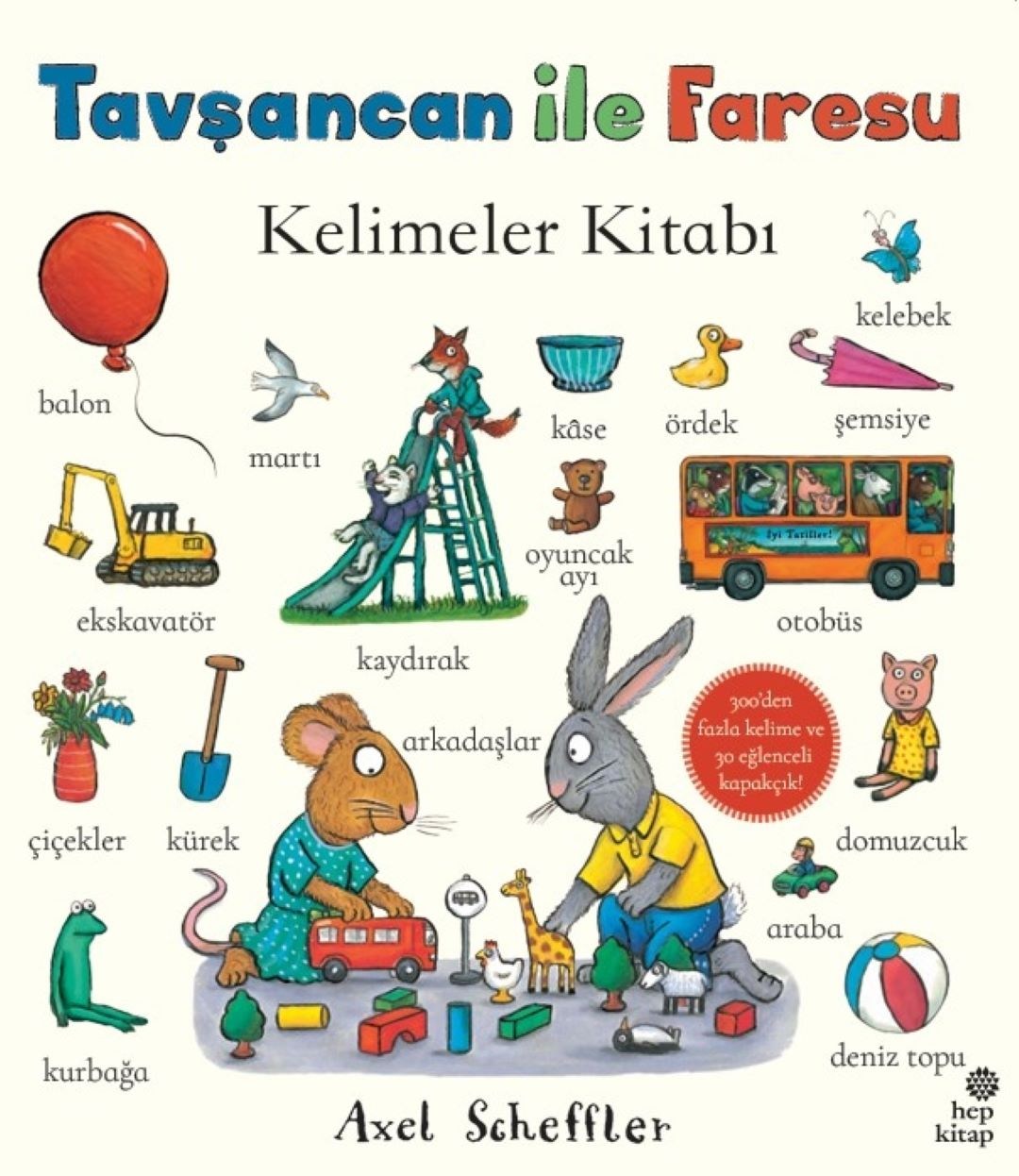 Tavşancan ile Faresu -  Kelimeler Kitabı