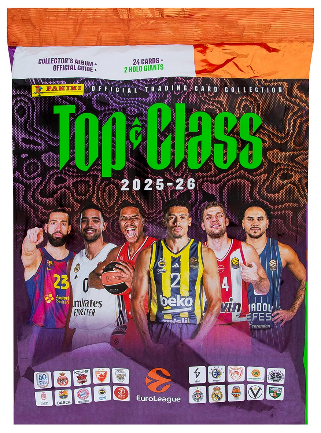 Top Class 2025 26 Euroleague Basketball Mega Başlangıç Paket