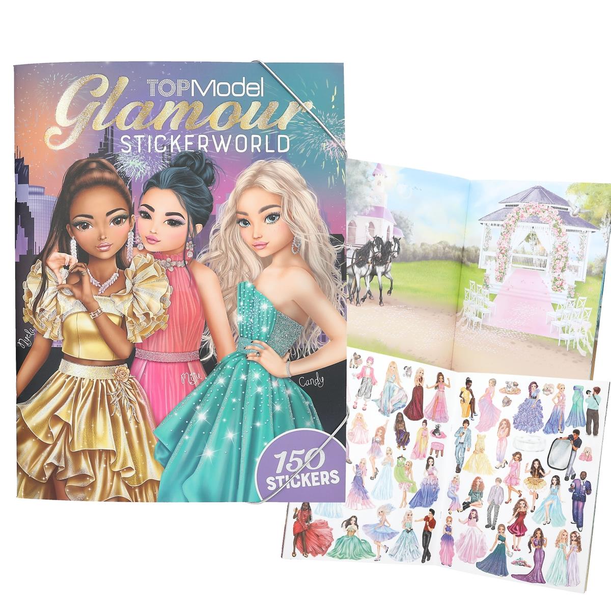 Top Model Glamour Sticker Dünyası