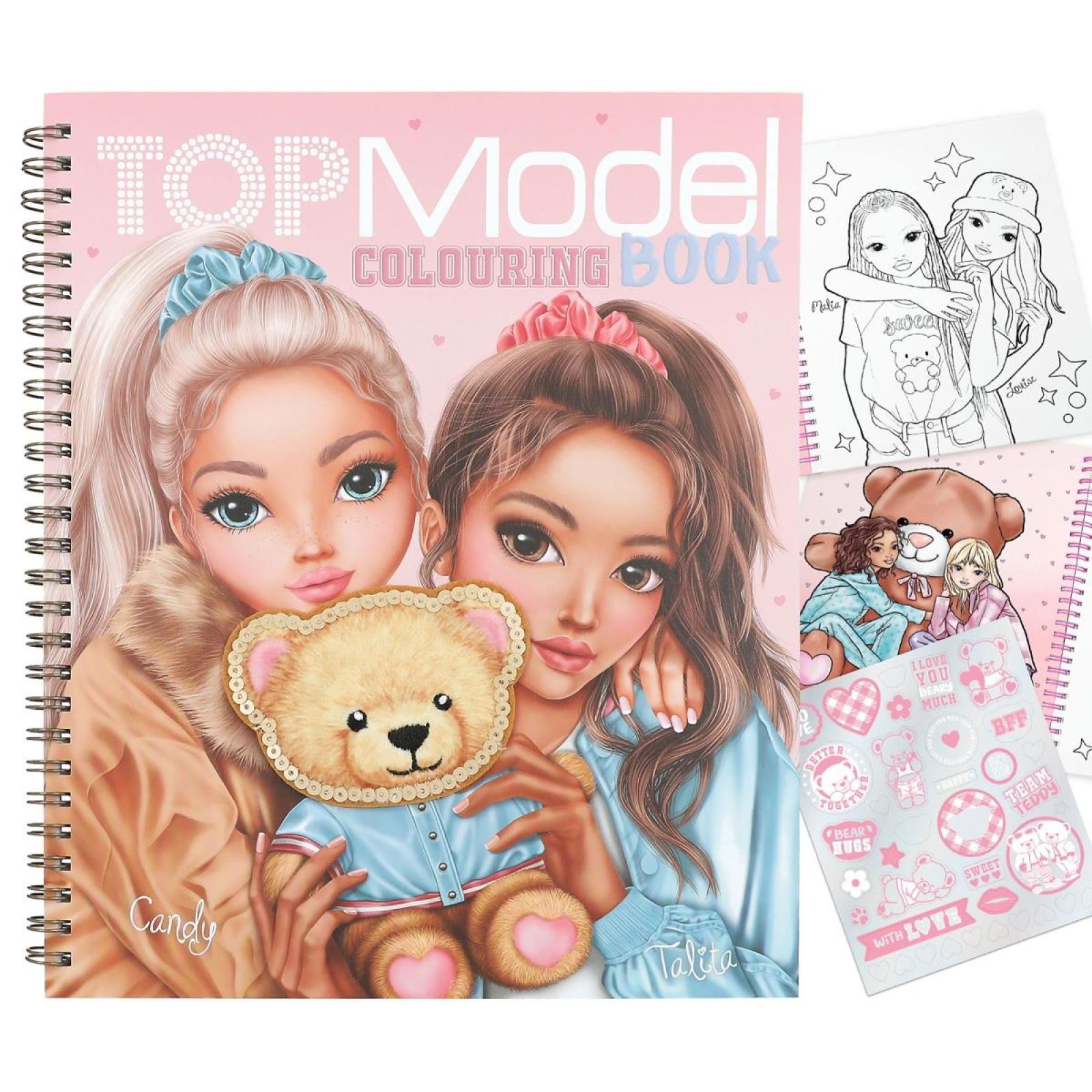 Top Model Team Teddy Boyama Kitabı