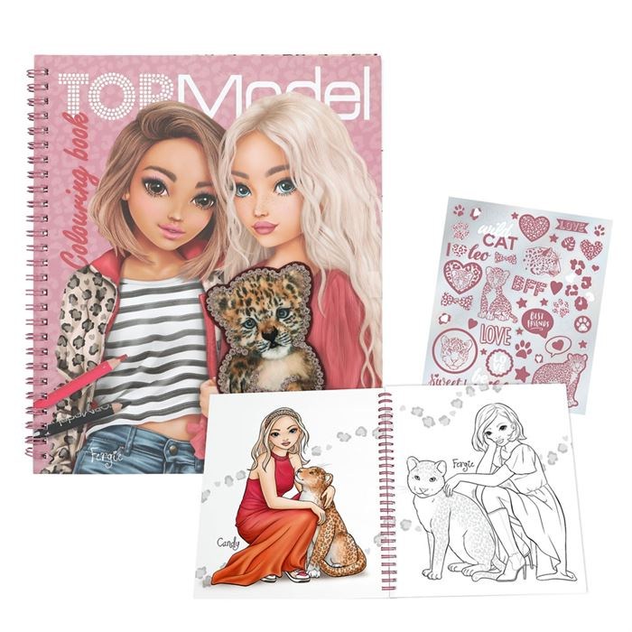 Topmodel Boyama Kitabı Leoheart