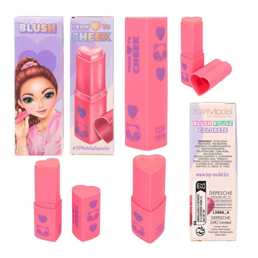 Topmodel Kalpli Allık Çubuğu Koyu Pembe