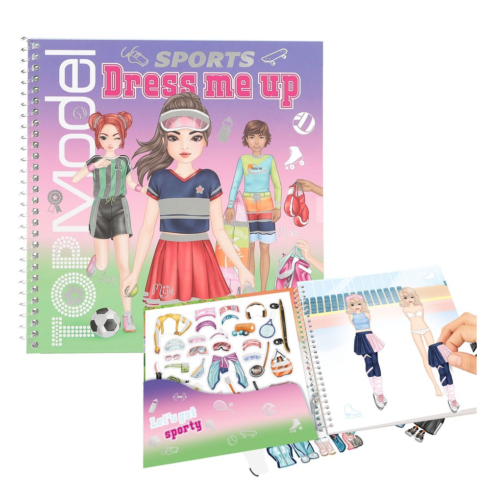 Topmodel Spor Çıkartma Kitabı