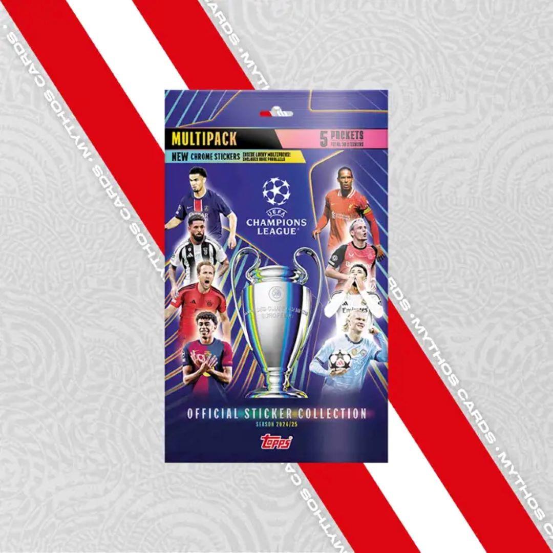 Topps 2025 Uefa Şampiyonlar Ligi Sticker Multipack